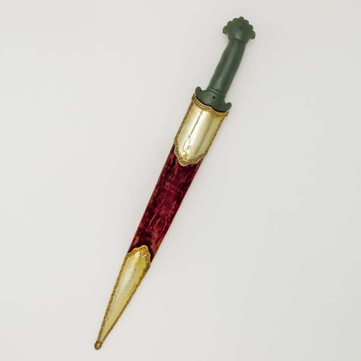 Dagger with Jade Handle